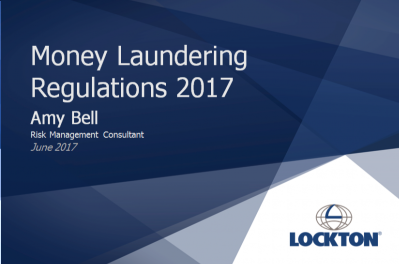 A guide to the new Money Laundering Regulations:  Webinar